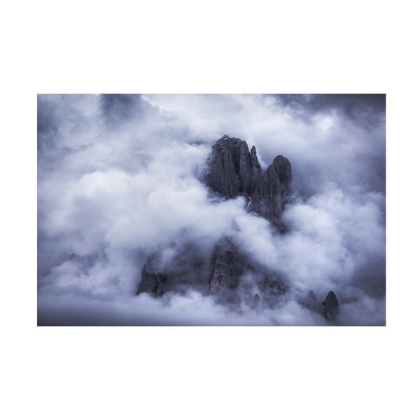 Daniel Gastager 'Drama In The Mountains' Canvas Art, 30x47, Trademark Fine Art, Mfr#: 1X13709-C3047GG